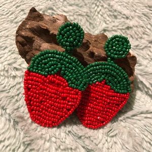 Strawberry earrings